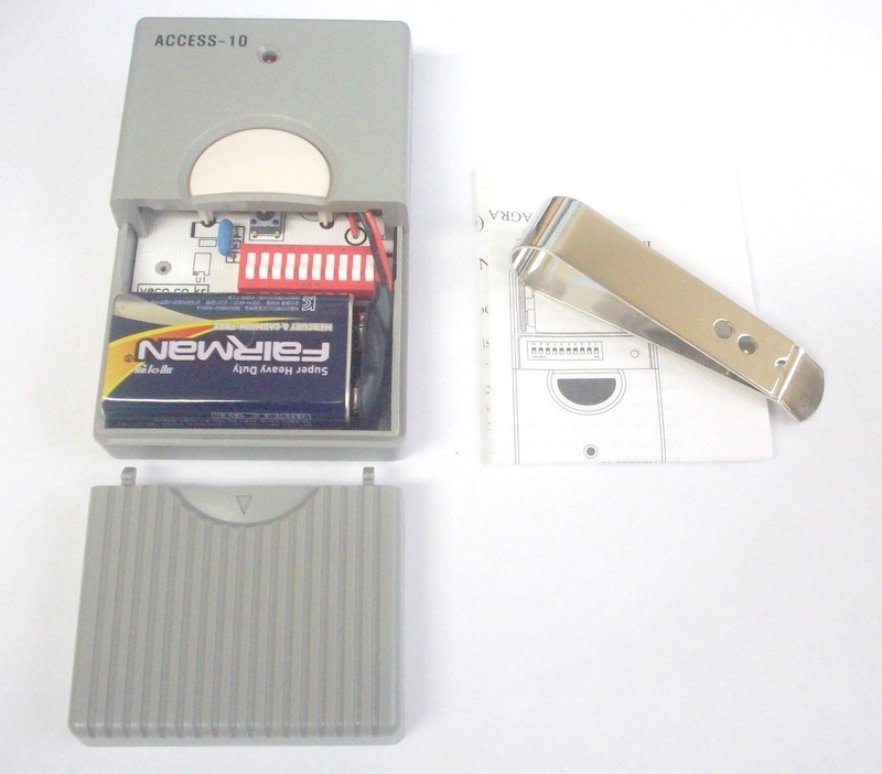 Access-10 Garage and Gate Door Remote Control Opener Transmitter 10 Digit Pins gallery