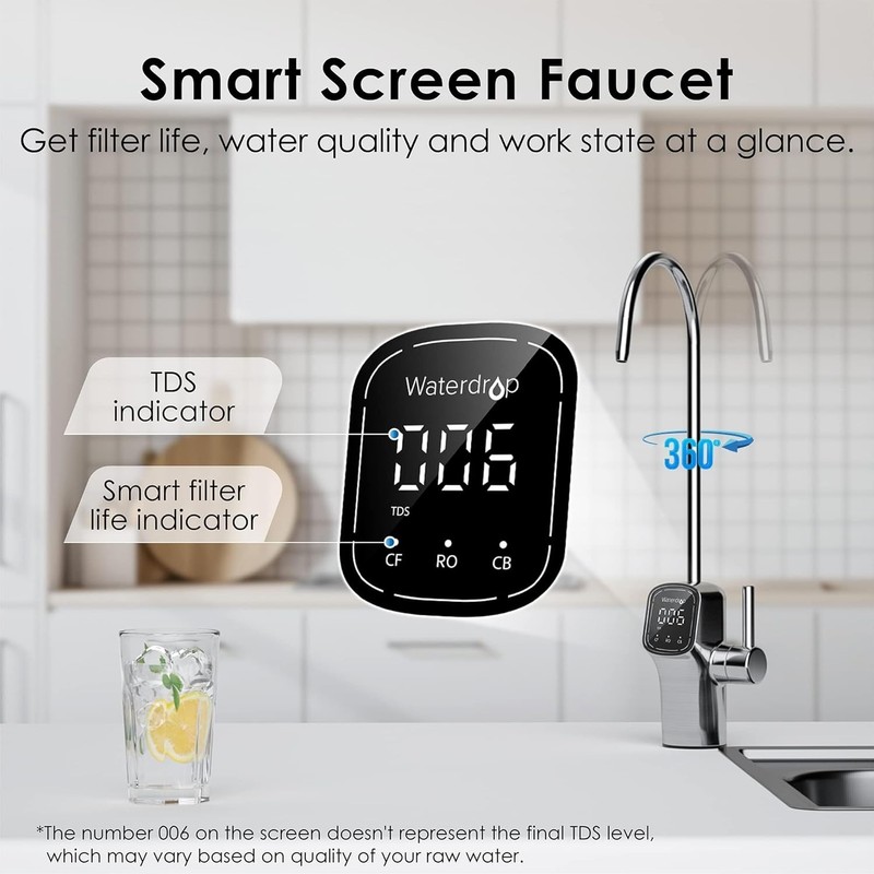 Waterdrop Reverse Osmosis System, Tankless Reverse Osmosis System, Under Sink gallery