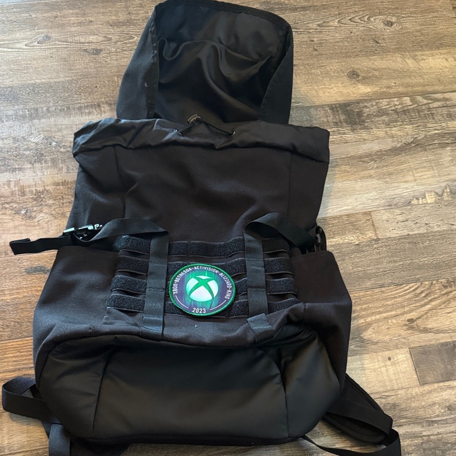 NWT XBOX Black Tactical Backpack with Logo