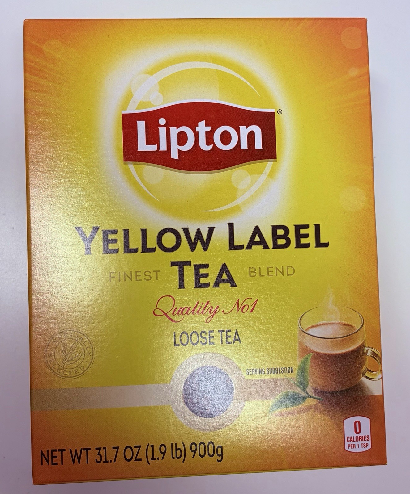 Lipton Yellow Label Loose Black Tea 900g gallery