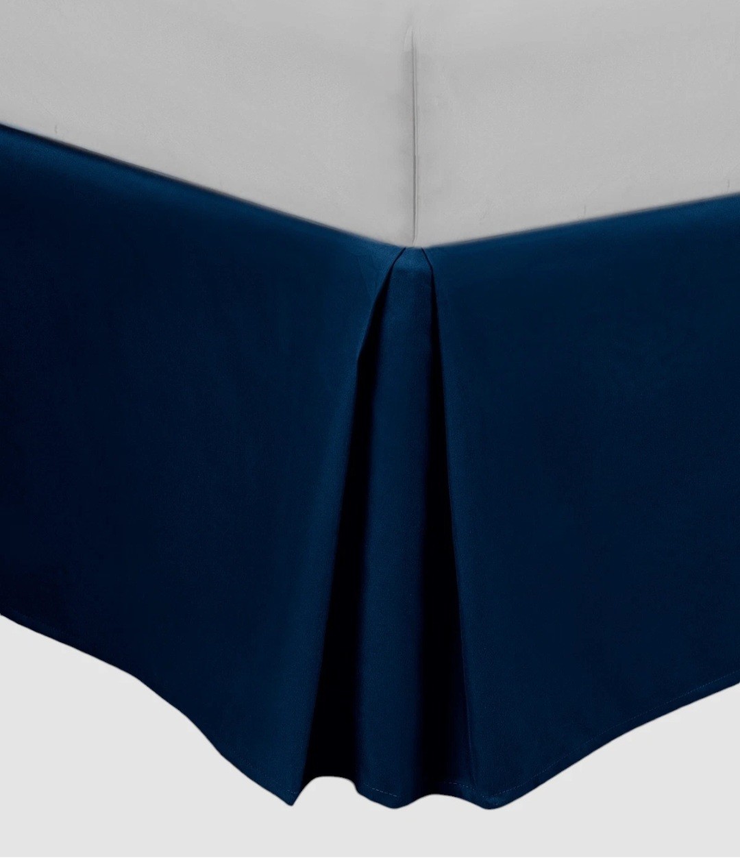 Swift Home Blue Microfiber Pleated 14" Bed Skirt Size Queen gallery