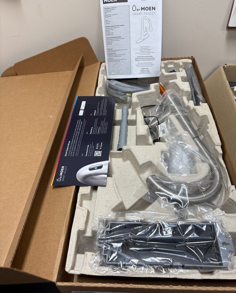 Moen Sleek Smart Pulldown Touchless Kitchen Faucet #7864EVSRS