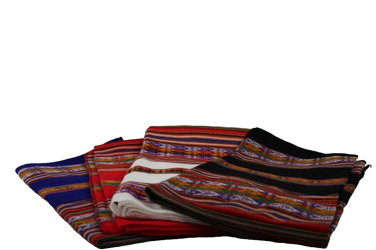 Authentic Peruvian Aguayo Blanket - Handwoven Andean Textile gallery
