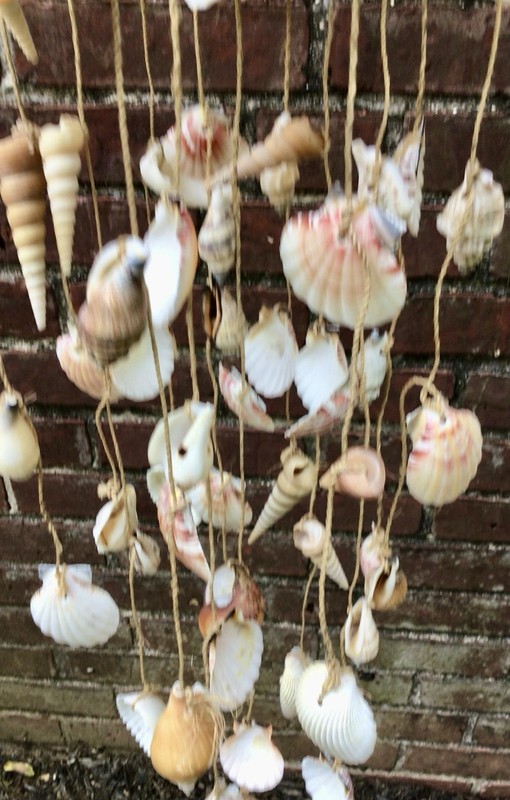 Real Seashells Wind Chimes 34” Pleasant Sound gallery