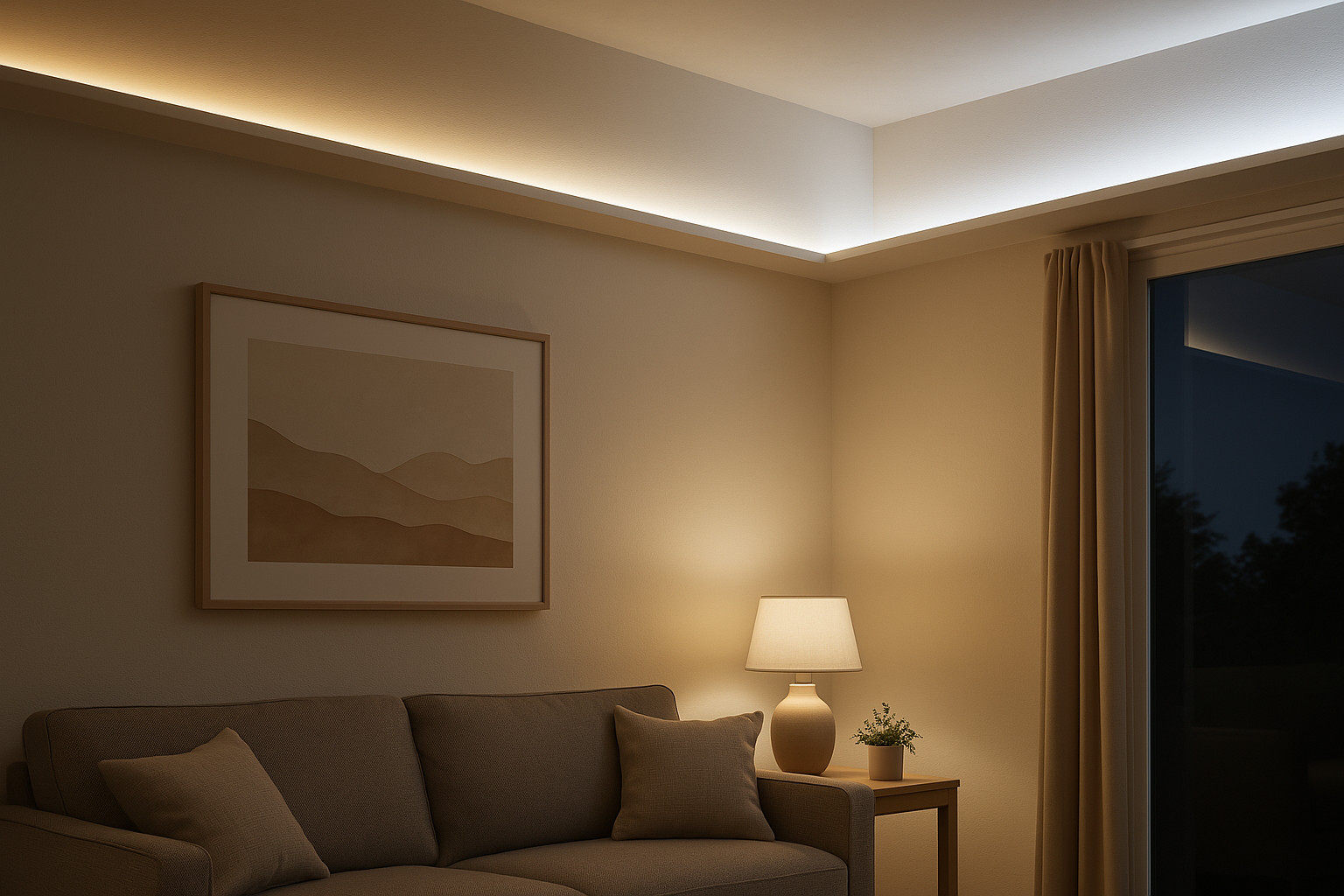 Tunable White LED Tape Light Kit with Remote 2700K-6500K gallery