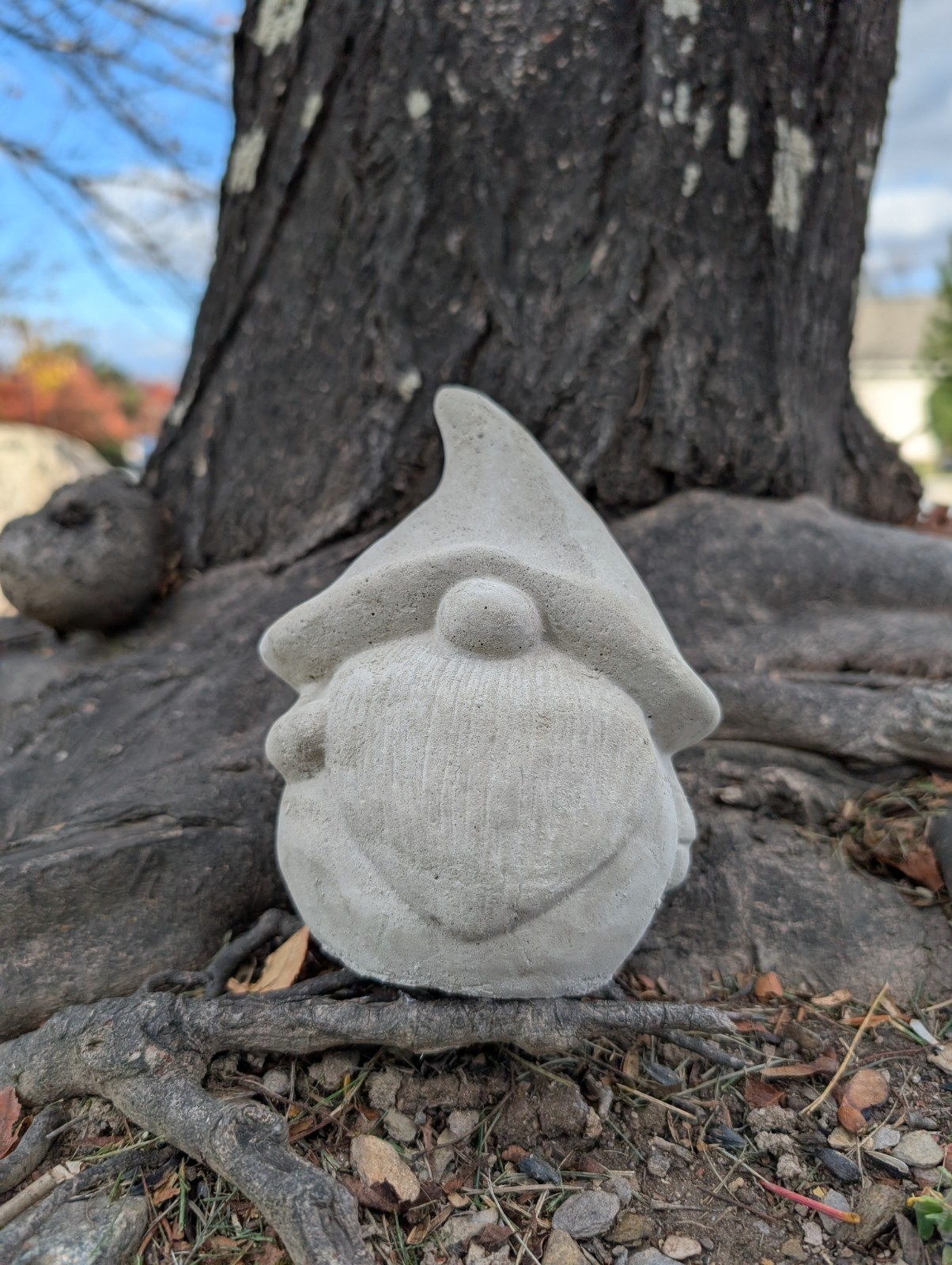 Concrete Gnome Statue Unfinished gallery