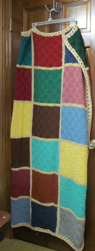 Handcrafted afghan/throw gallery