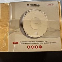X-Sense Wireless Interconnected Battery Powered Smoke Detector Fire Alarm 6 Pack