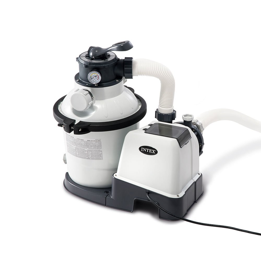 Intex 1200 GPH Above Ground Pool Sand Filter Pump w/ Automatic Timer (Brown Box) gallery