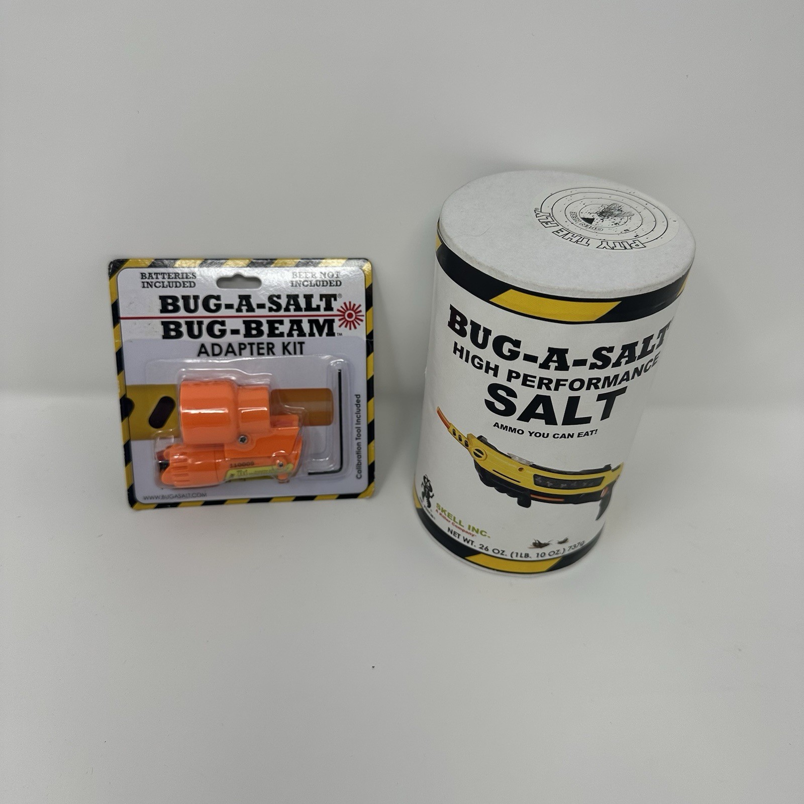 Bug-A-Salt Bug-Beam Adapter Kit and High Performance Salt 26 Oz New Lot Expired gallery