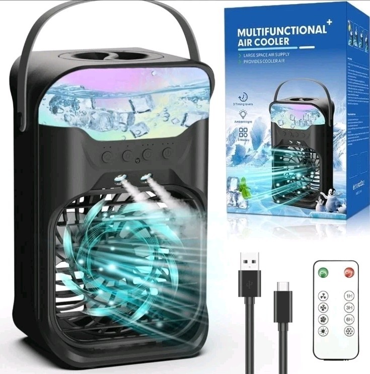 Multifunctional Air Cooler Large Space Air Supply Three Speeds Remote Control gallery