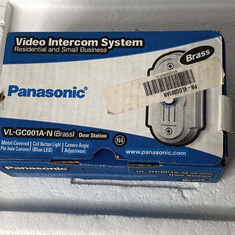 Panasonic Video Intercom System VL-GC001A-N(Brass) Fast Same Day shipping Nice! gallery