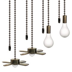 Ceiling Fan Pull Chain Fan Pulls 4PCS Light Fan Pattern Pull Chain Extension …