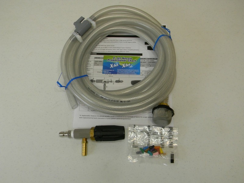 X-JET M5 Variable Long Range Nozzle #13 Kit 3000 to 4000 PSI 4-6 GPM XJet X Jet gallery