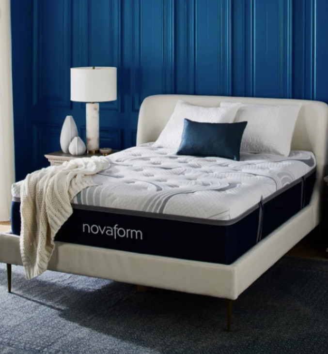 Novaform 14” ComfortGrande Advanced Gel Memory Foam Mattress,Queen gallery