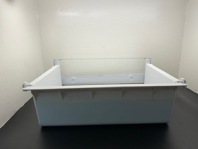 GE Refrigerator Left Side LH Vegetable Pan Crisper Drawer WR32X10853, WR32X10814 gallery