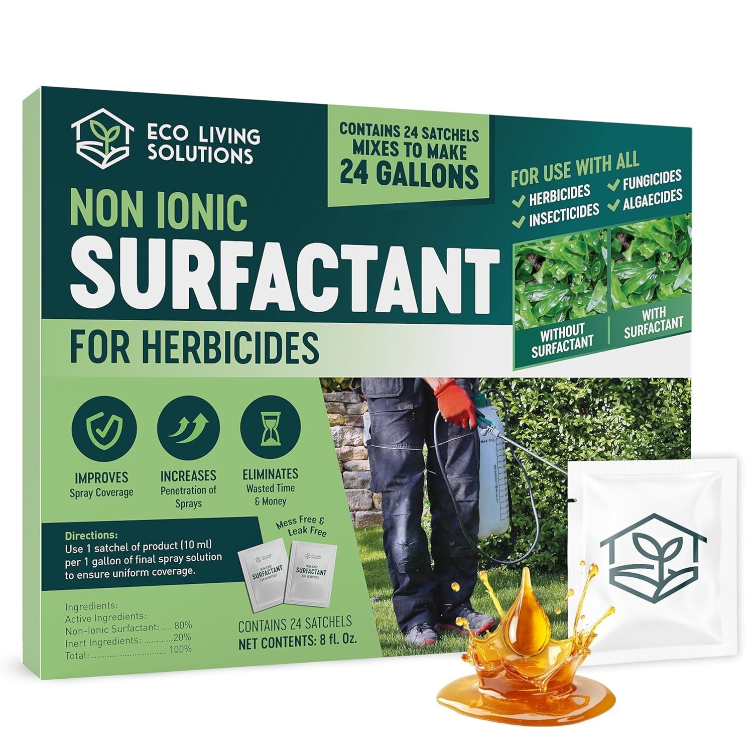 Non-Ionic Surfactant | Concentrated | Surfactant Wetting Agent | Works with A... gallery