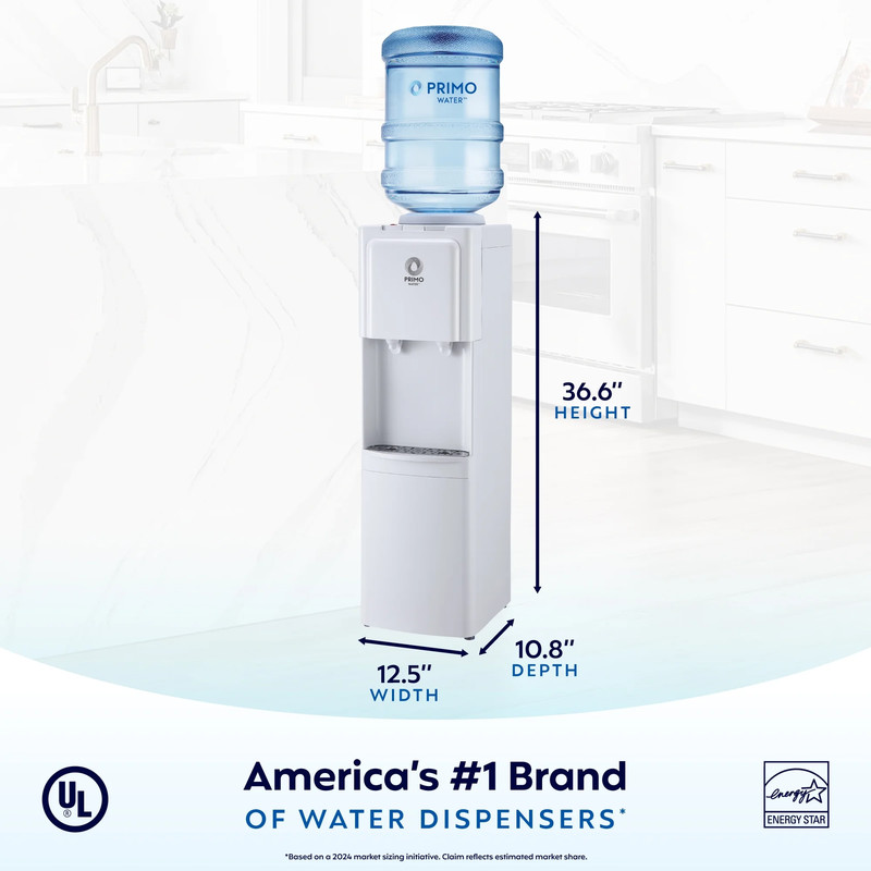 Top Loading Classic 2 Temp Water Gallon Dispenser, Office, Home, Purified Water gallery