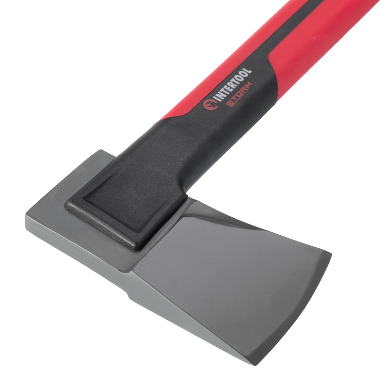 INTERTOOL 3 lbs Mid-Size Wood Chopping Axe, 24-inch Felling Ax STORM HT08-0293 gallery