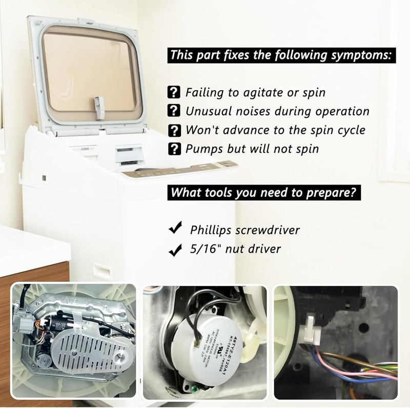 W10913953 Washer Shift Actuator Fit for W11481722 W10597177 AP6037270 W11398781 gallery