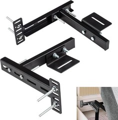 2 Pack Universal Adjustable Headboard Brackets Kit for Bed Base