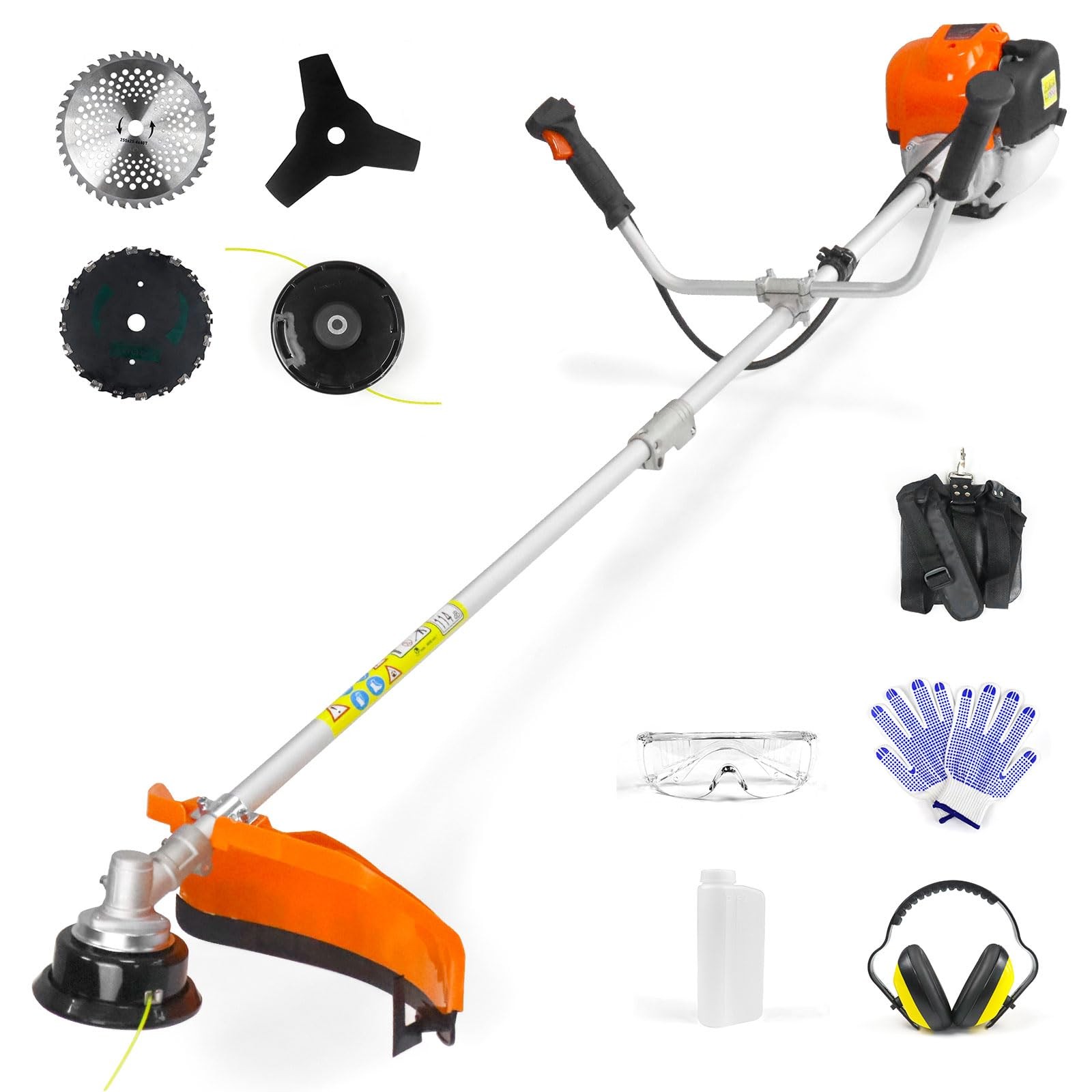 31cc 4-Stroke 4 in 1 Gas Weed Wacker Trimmer Power Brush Cutter Weed Wacker gallery