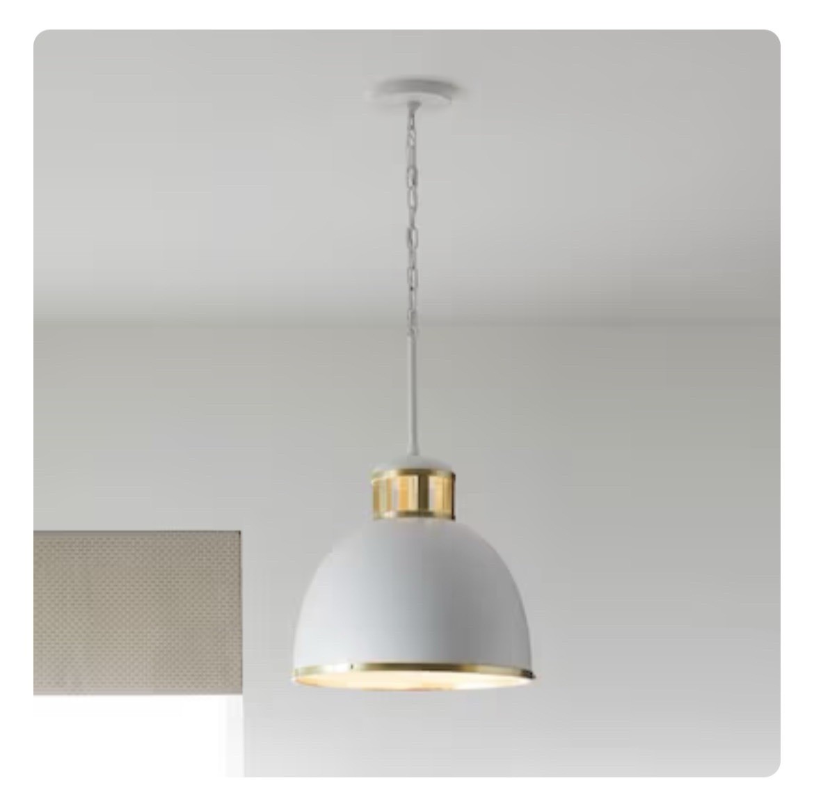 Kichler Sansara 3 -Light Champagne Gold Coastal Metal Dome Medium gallery