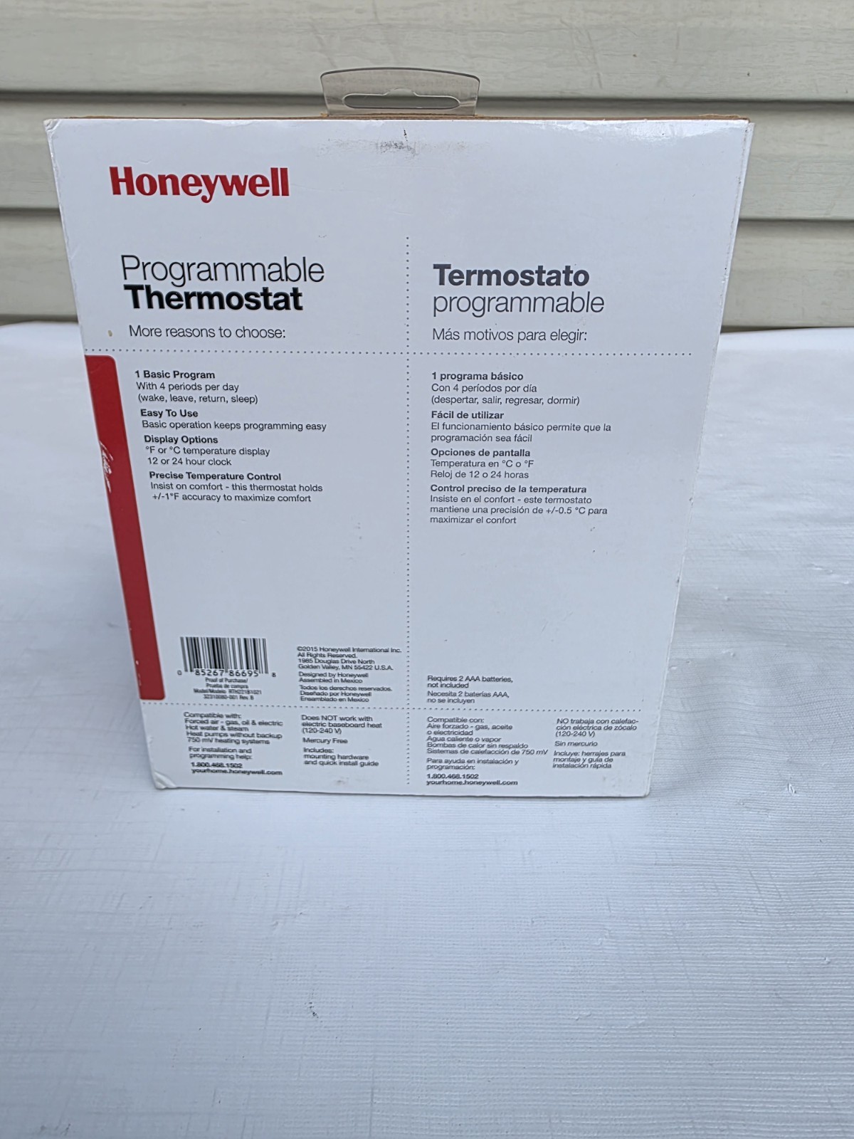 Brand New Honeywell 1-Week Programmable Thermostat (RTHL221B) gallery