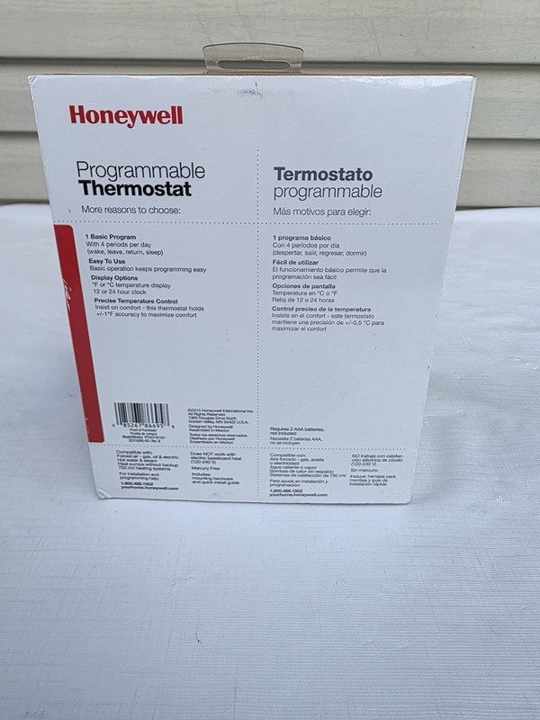 Brand New Honeywell 1-Week Programmable Thermostat (RTHL221B) gallery