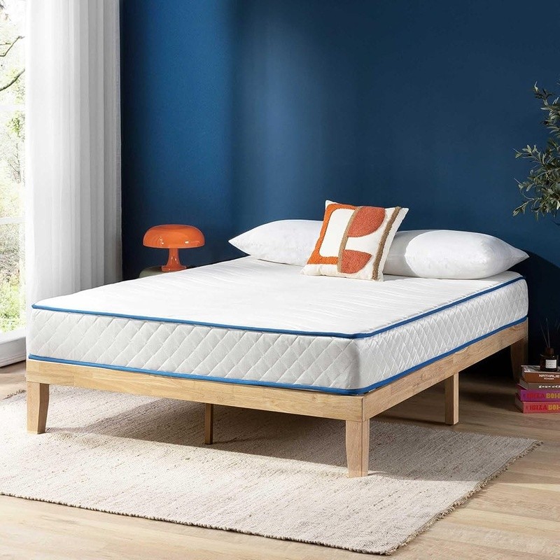 Compact Memory Foam Mattress Medium Firm Tight Top Pressure Relief Coils Setup gallery