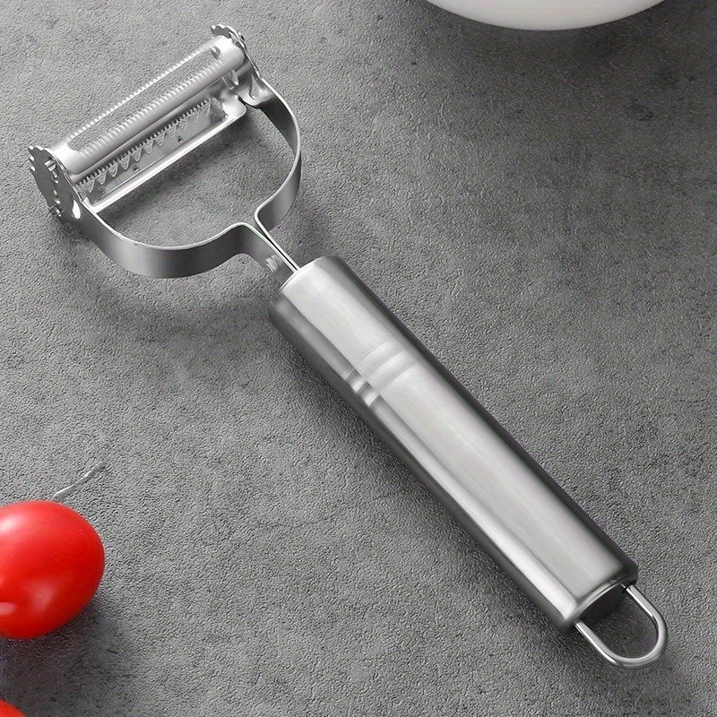 Multi-Functional Stainless Steel Vegetable Peeler, Julienne Cutter & Slicer gallery