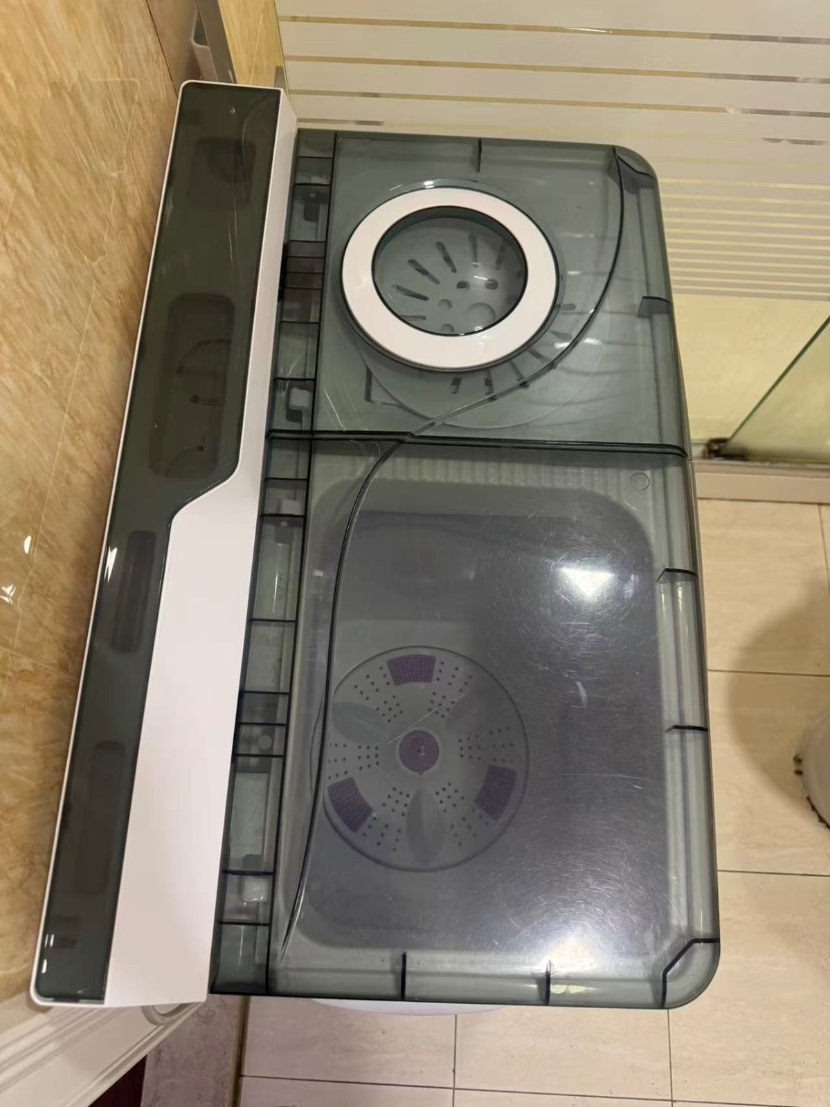 Costway Portable Washing Machine with Built-in Drain... gallery