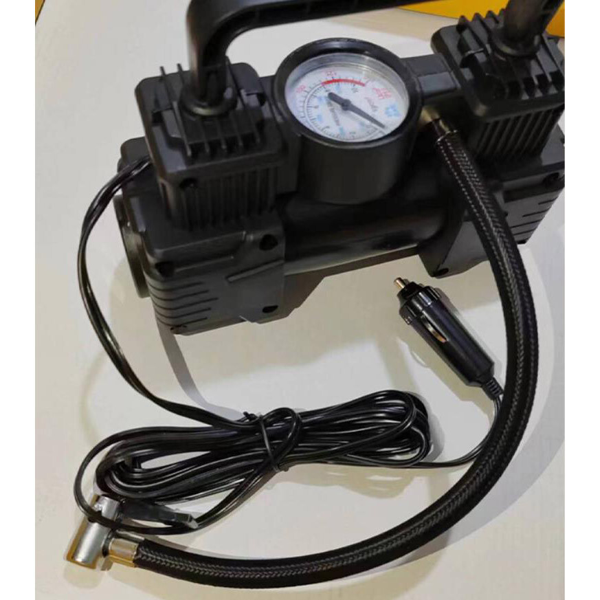 12V Auto Heavy Duty Portable Air Compressor Car Tire Inflator Electric Pump gallery