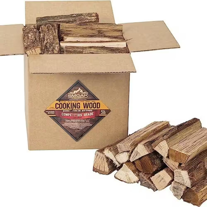 (25-30 Lbs. 8 In. Cherry Mini Splits USDA Certified Kiln Dried Pizza Oven Wood, gallery