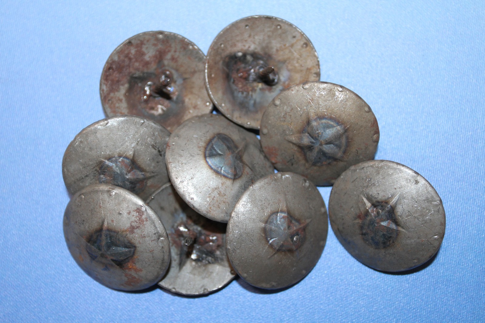 10-Hand Forged CLAVOS,Decorative Nail,Western Star Decor,Woodcraft Supply,CL-2RS gallery