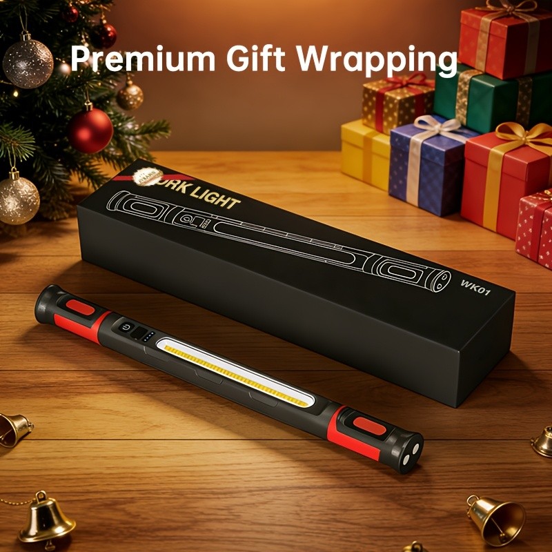3000LM Rechargeable Work Light Bar, Underhood Hanging LED for Garage Use gallery