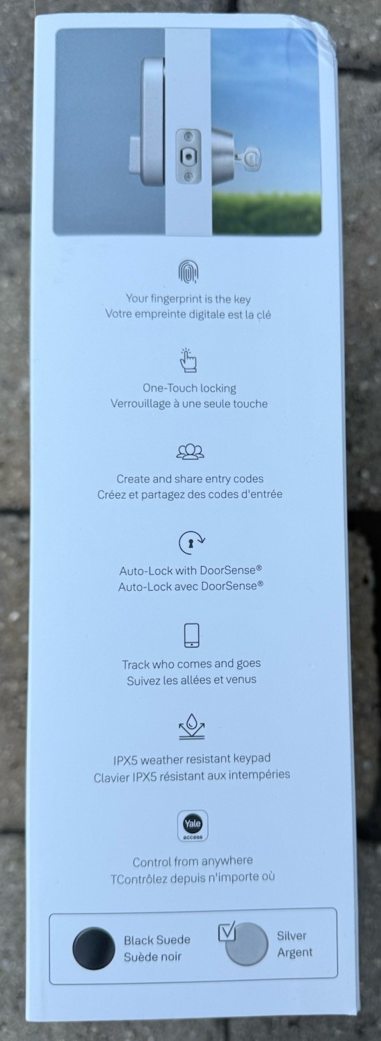 Yale Approach Smart Lock Wi-Fi Bluetooth Deadbolt Keypad-Silver Argent-NEW! gallery