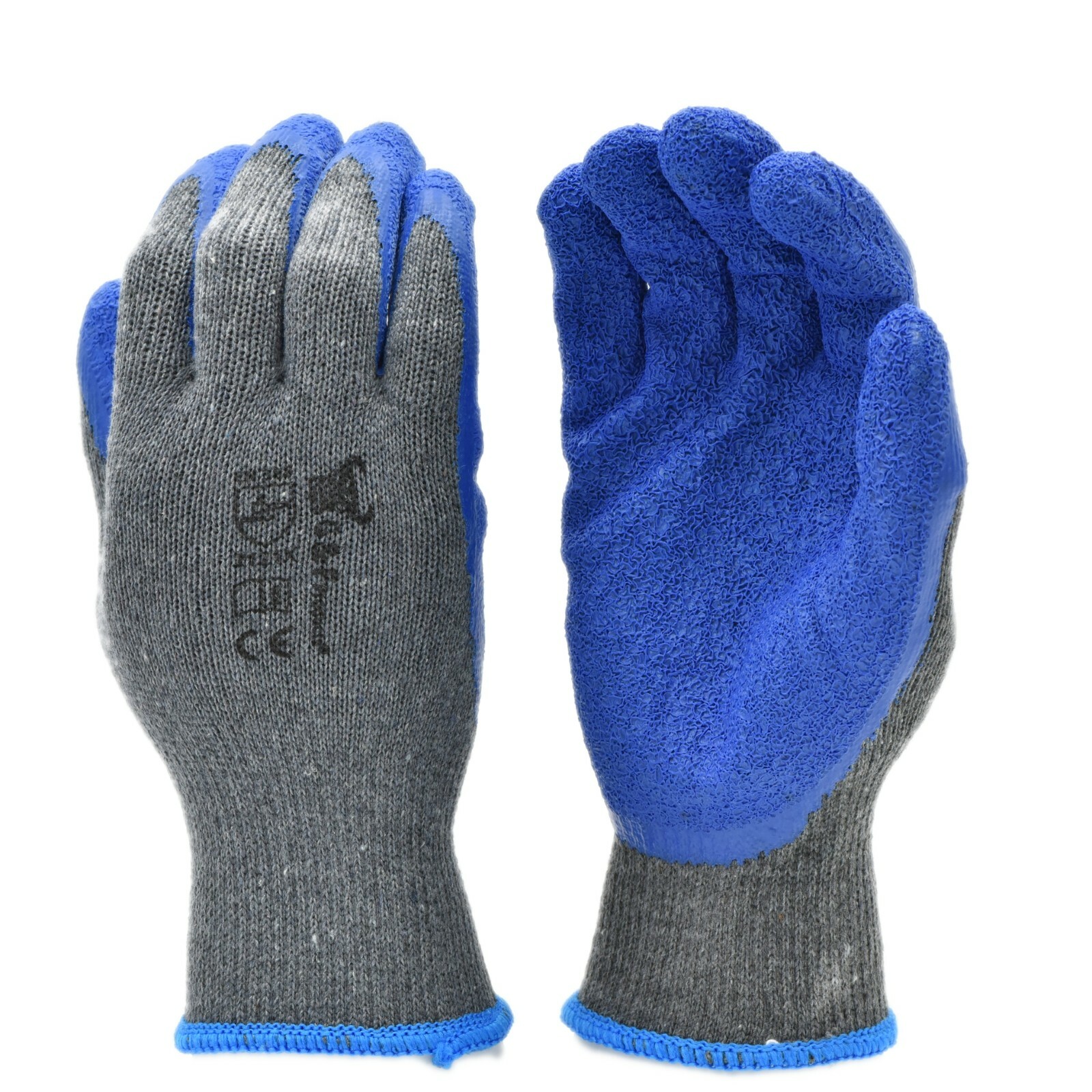 G & F 3100 Premium Heavy Textured Double Dipped Latex Coated Gloves, 12 Pairs gallery