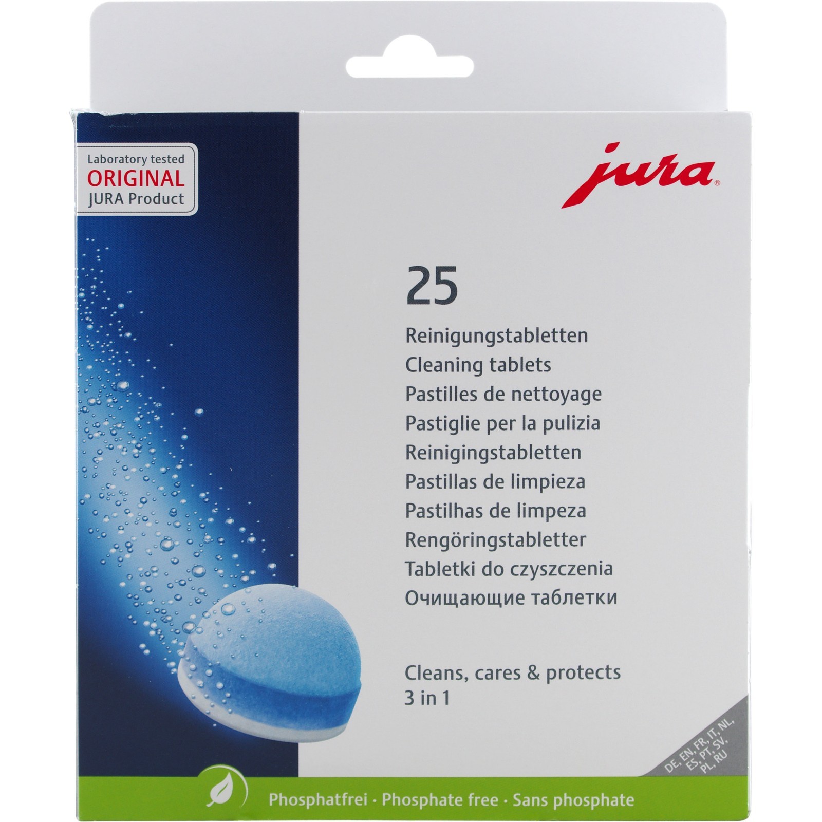 Jura 3-Phase Cleaning Tablets (25 Pack) 25045 All Espresso Machines gallery