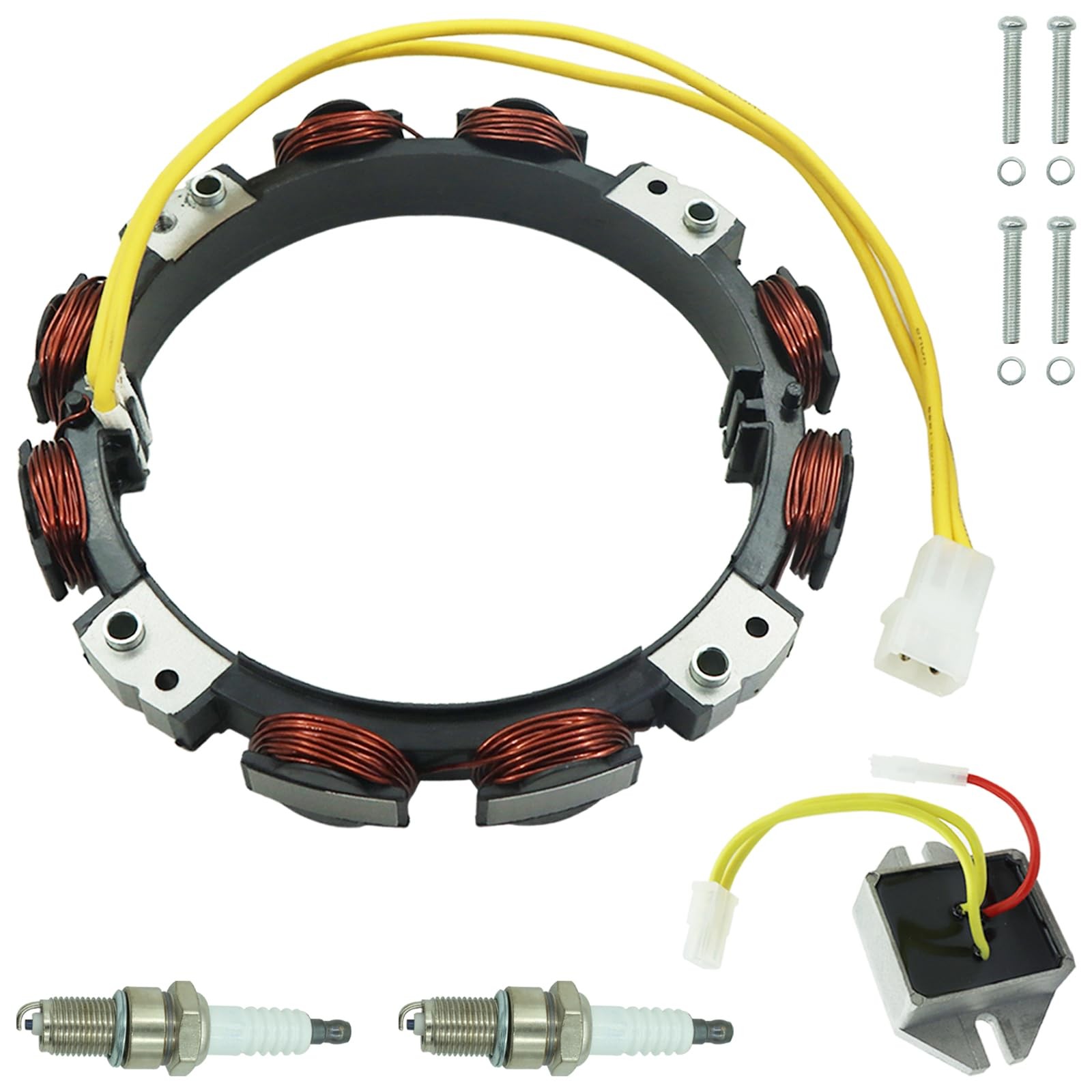 Alternator Stator 1016 Amp Compatible with Briggs Stratton Tractor Mower gallery