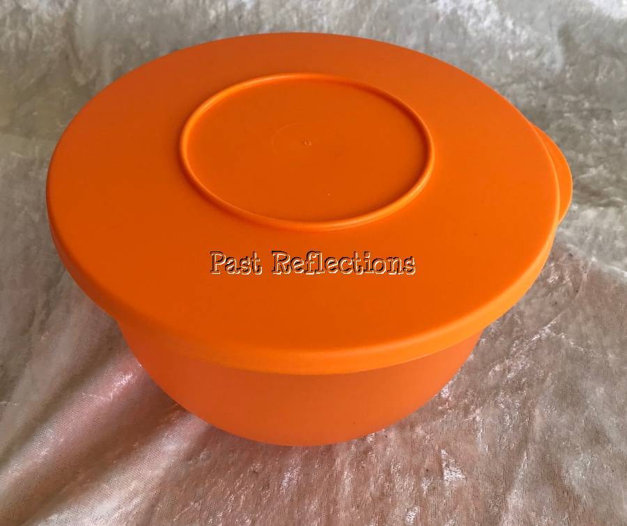 TUPPERWARE ALFRESCO IMPRESSIONS 1.3L BOWL ORANGE gallery
