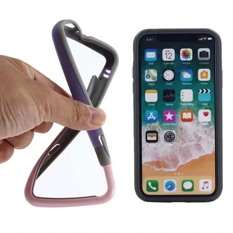 For iPhone 16 Pro Max 15 14 13 12 11 Heat Dissipation Colorful Bumper Frame Case gallery