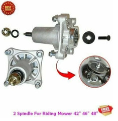 2PC Mower Spindle 46 Inch Deck Husqvarna YTH2246 YTH18K46 YTH20K46 YTH20V46