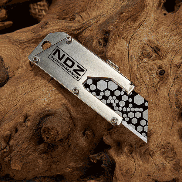 Utility Knife Box Cutter Blade Steel Replacement Engraved Designs & Coatings gallery