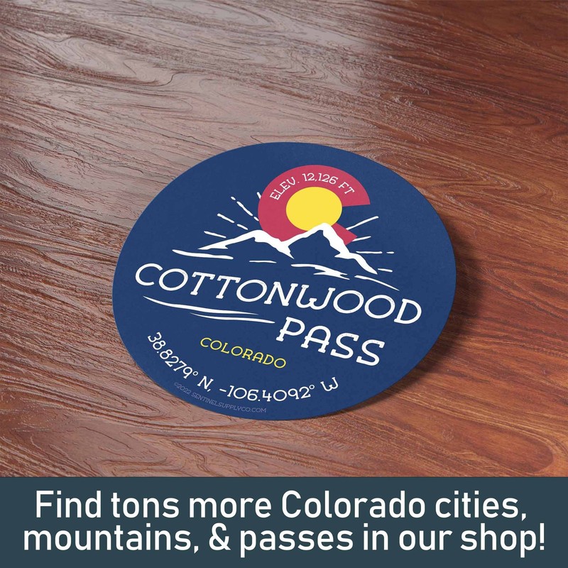 Boulder Colorado Sticker gallery