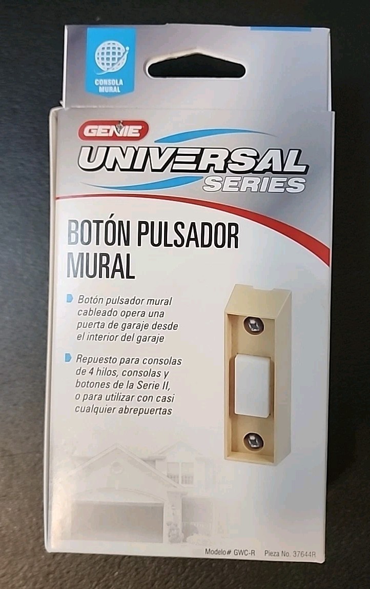 Genie Garage Door Wall Push Button Universal Series SEALED gallery