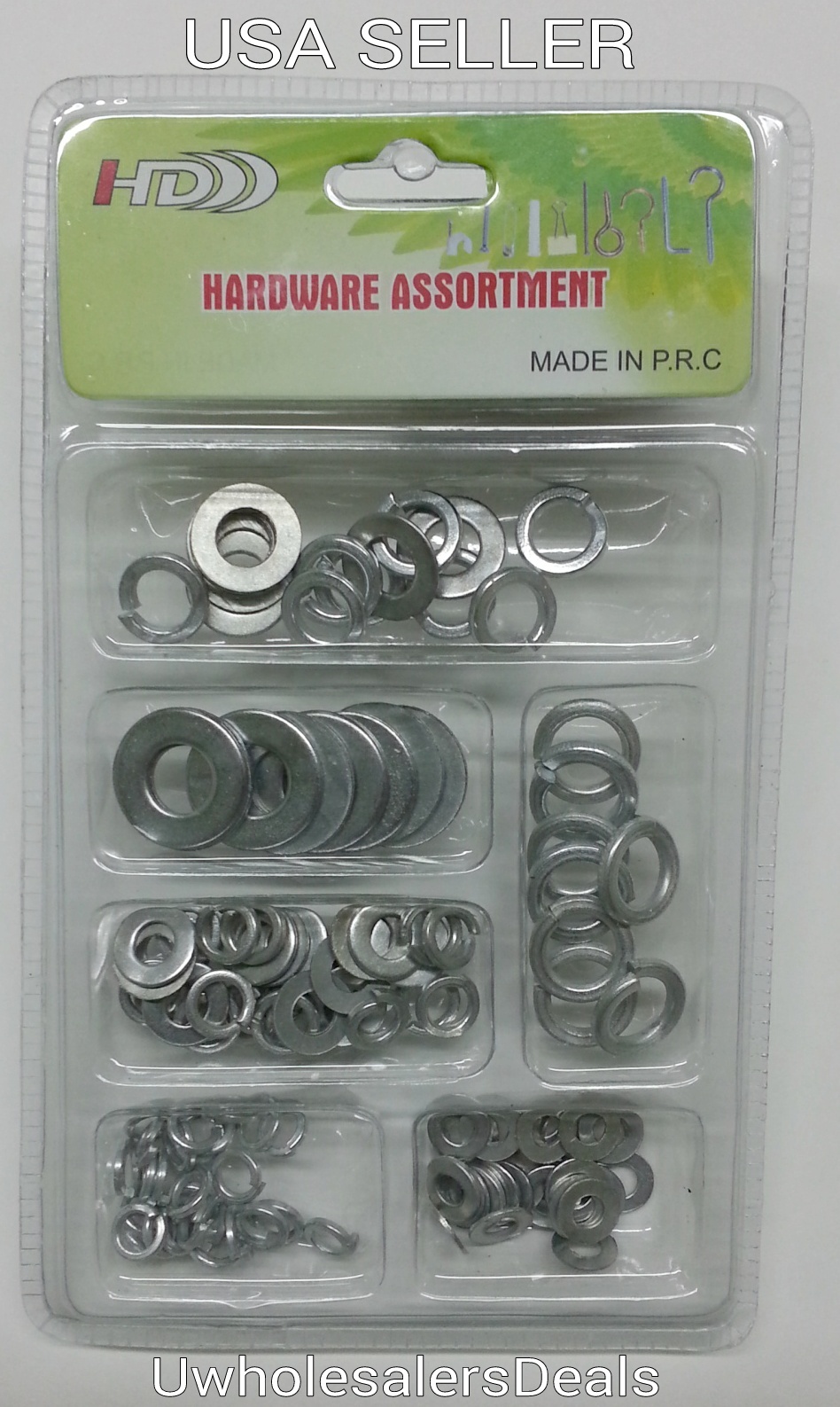 120+ Steel Washers Flat & Lock Assorted Size 1/4" to 3/4" (Outer Dimension) NEW gallery