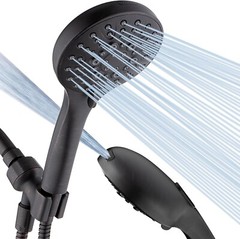 High Pressure 9 Spray Settings Handheld Shower Head & 69” Hose PSS9901-06