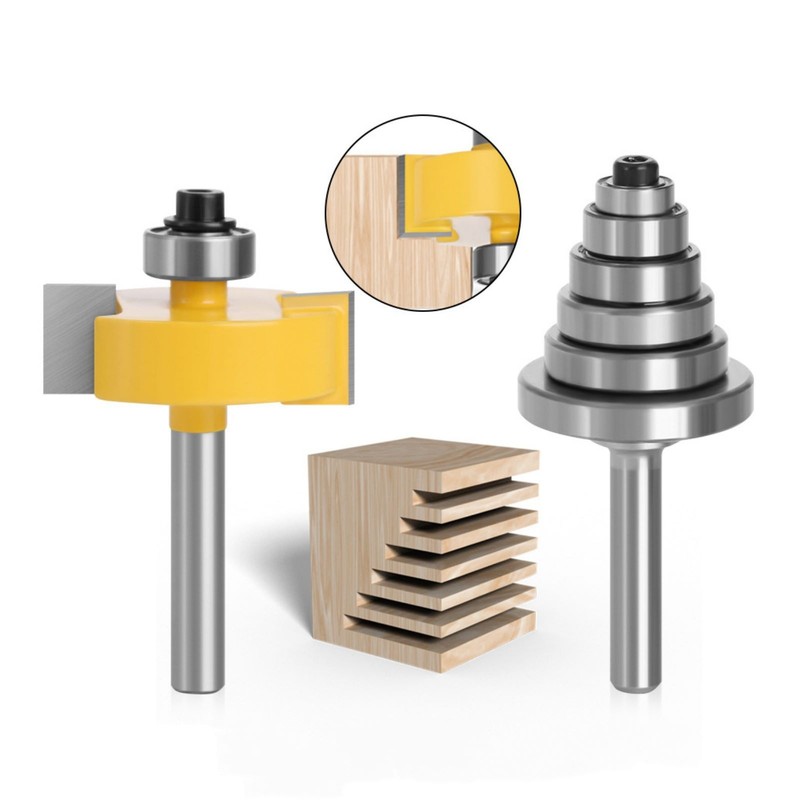 Router Bit Set Suitable for MDF, solid wood, particle board, and plywood gallery