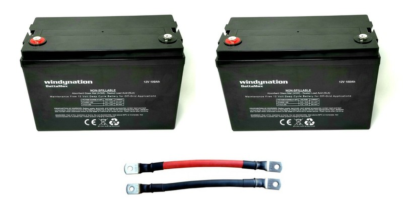 WindyNation 200W Monocrystalline Solar Panel Kits MPPT 40A Charge Controller gallery